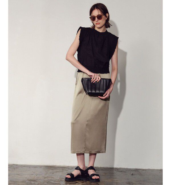 allureville「シャーリングプルオーバー」|シャツ・ブラウス|