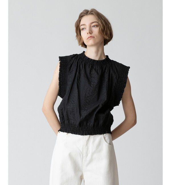 allureville「シャーリングプルオーバー」|シャツ・ブラウス|