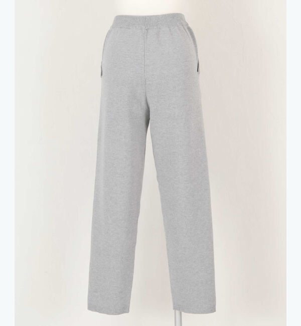 titivate「センターピンタックスリムニットパンツ」|スラックス|