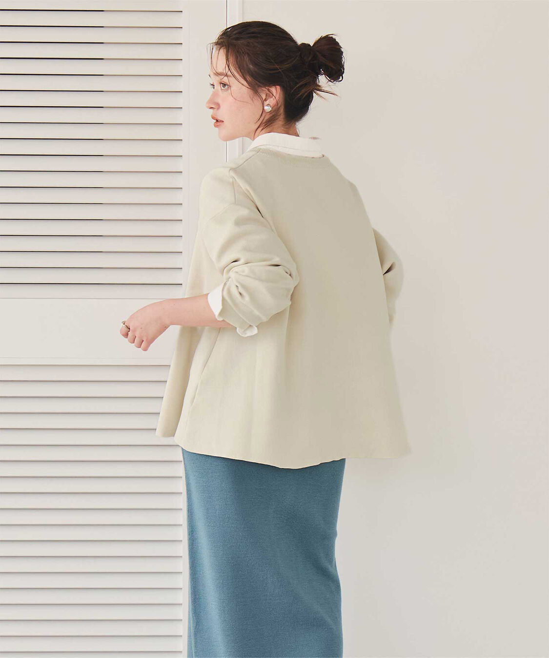 titivate「フレアシルエットニットプルオーバー」|ニット・セーター|