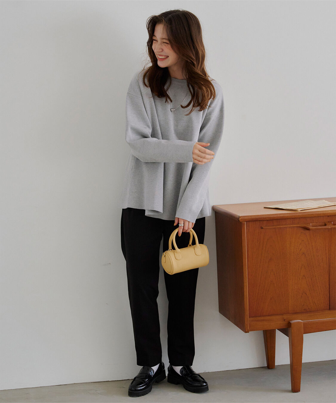 titivate「フレアシルエットニットプルオーバー」|ニット・セーター|