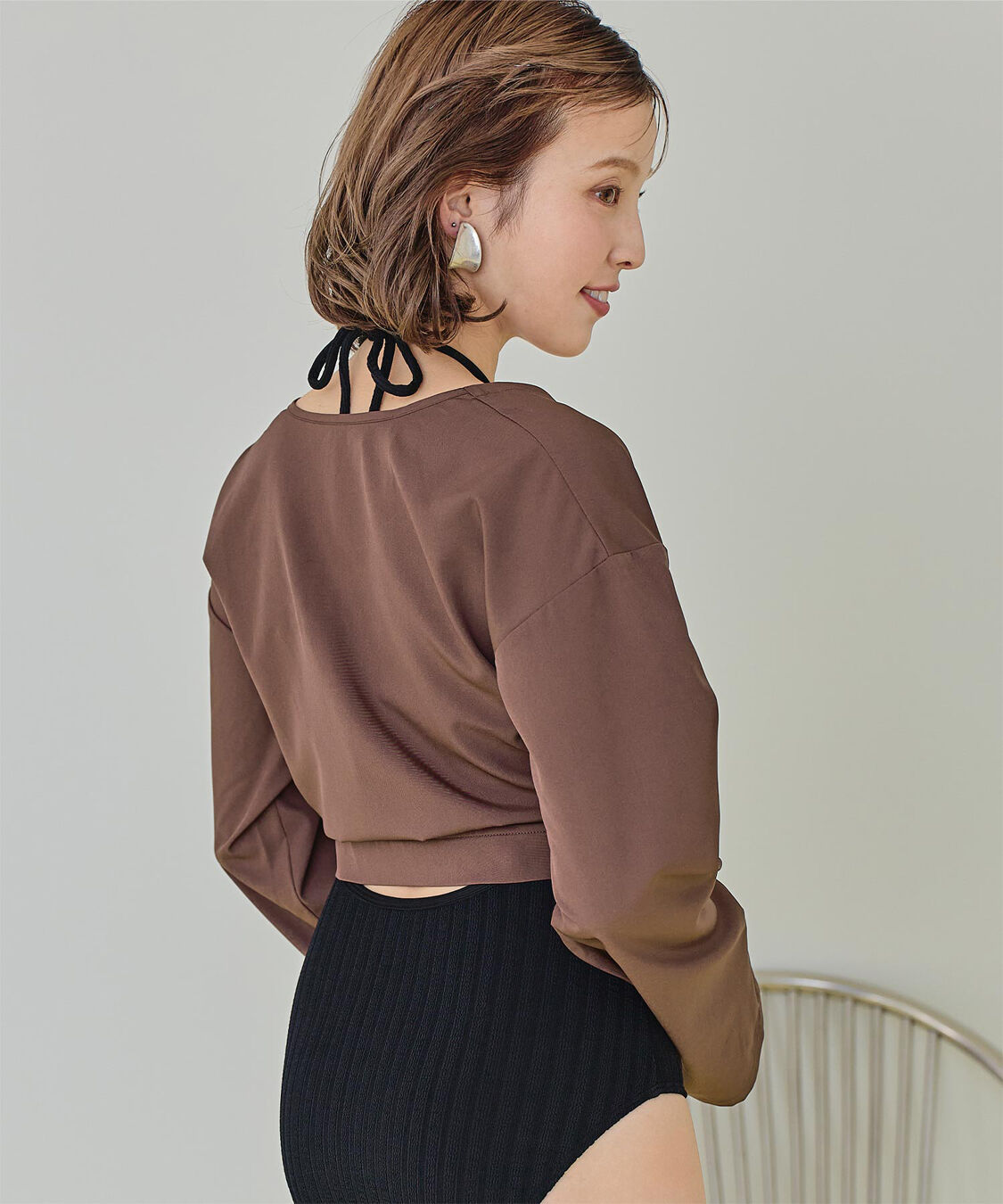 SEA DRESS「ウエストマークラッシュガード」|ビキニトップス|