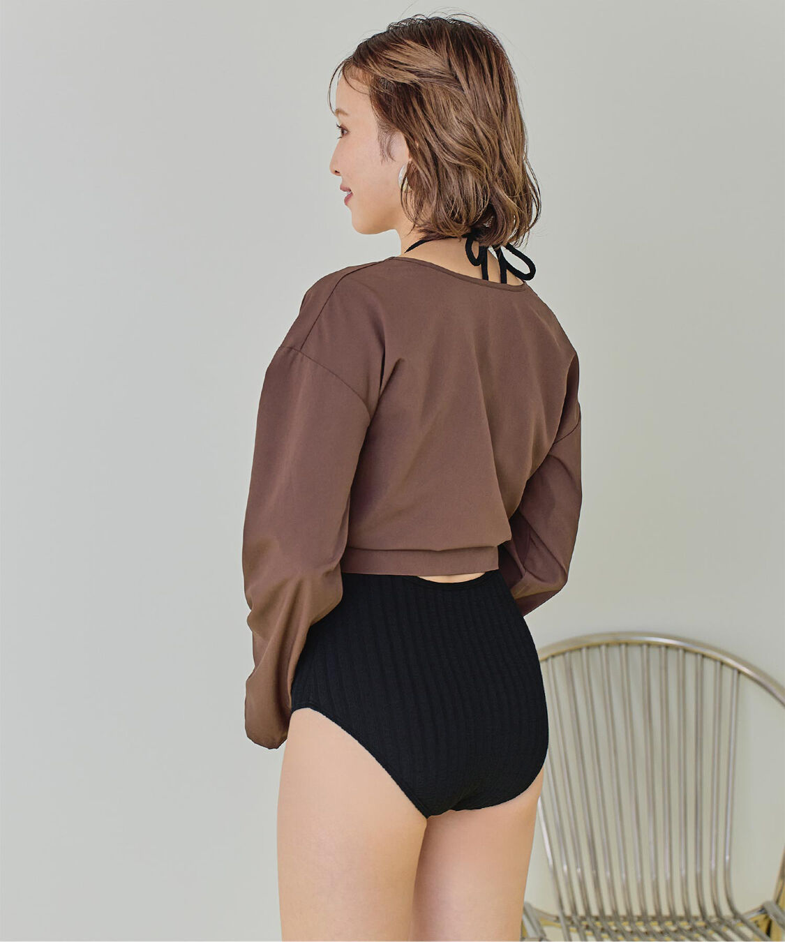 SEA DRESS「ウエストマークラッシュガード」|ビキニトップス|