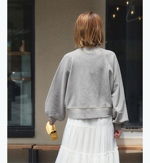 titivate「ショートスウェットプルオーバー」|スウェット・ジャージ|