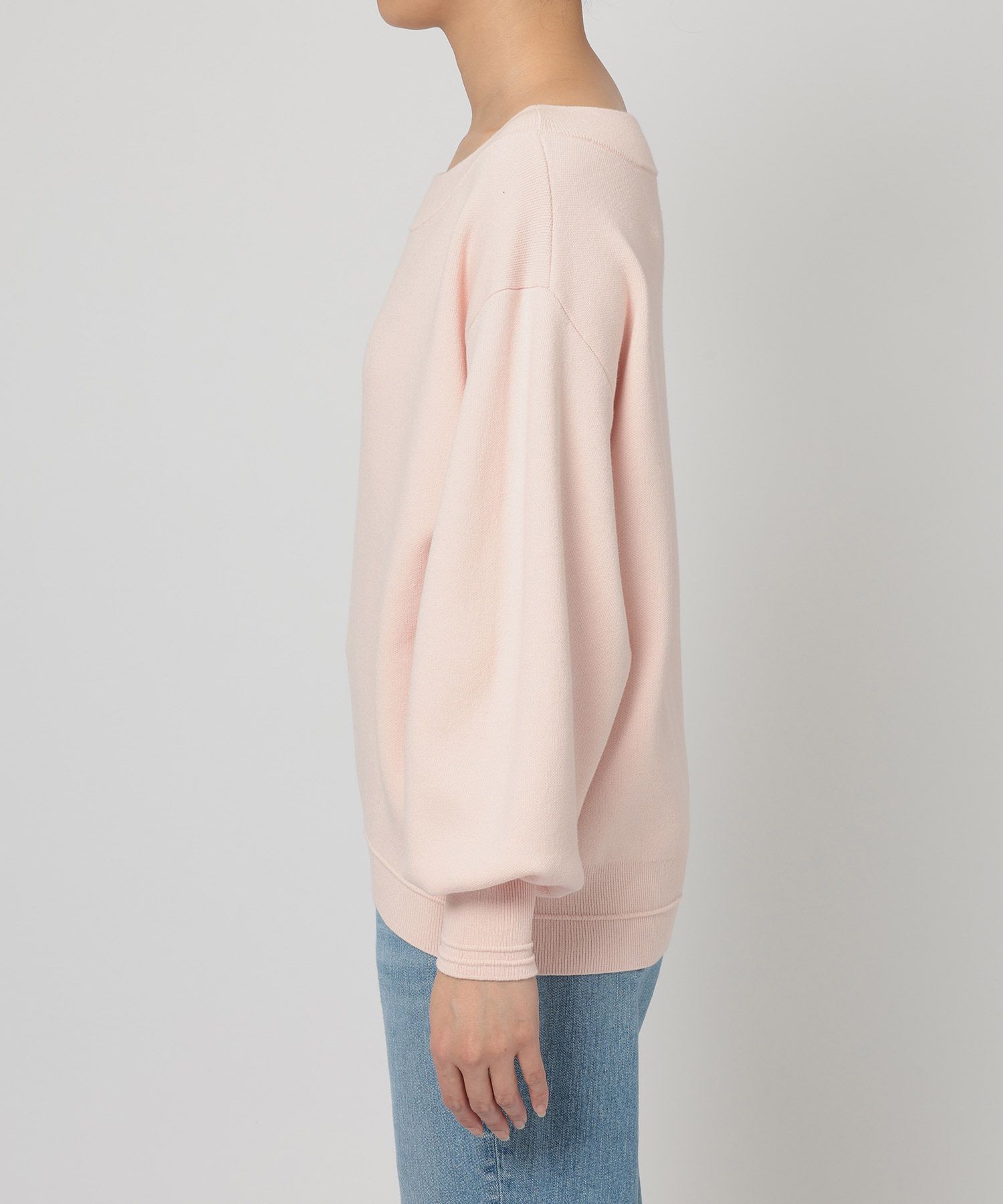 BABYLONE「スウェットライクニットプルオーバー」|ニット・セーター|