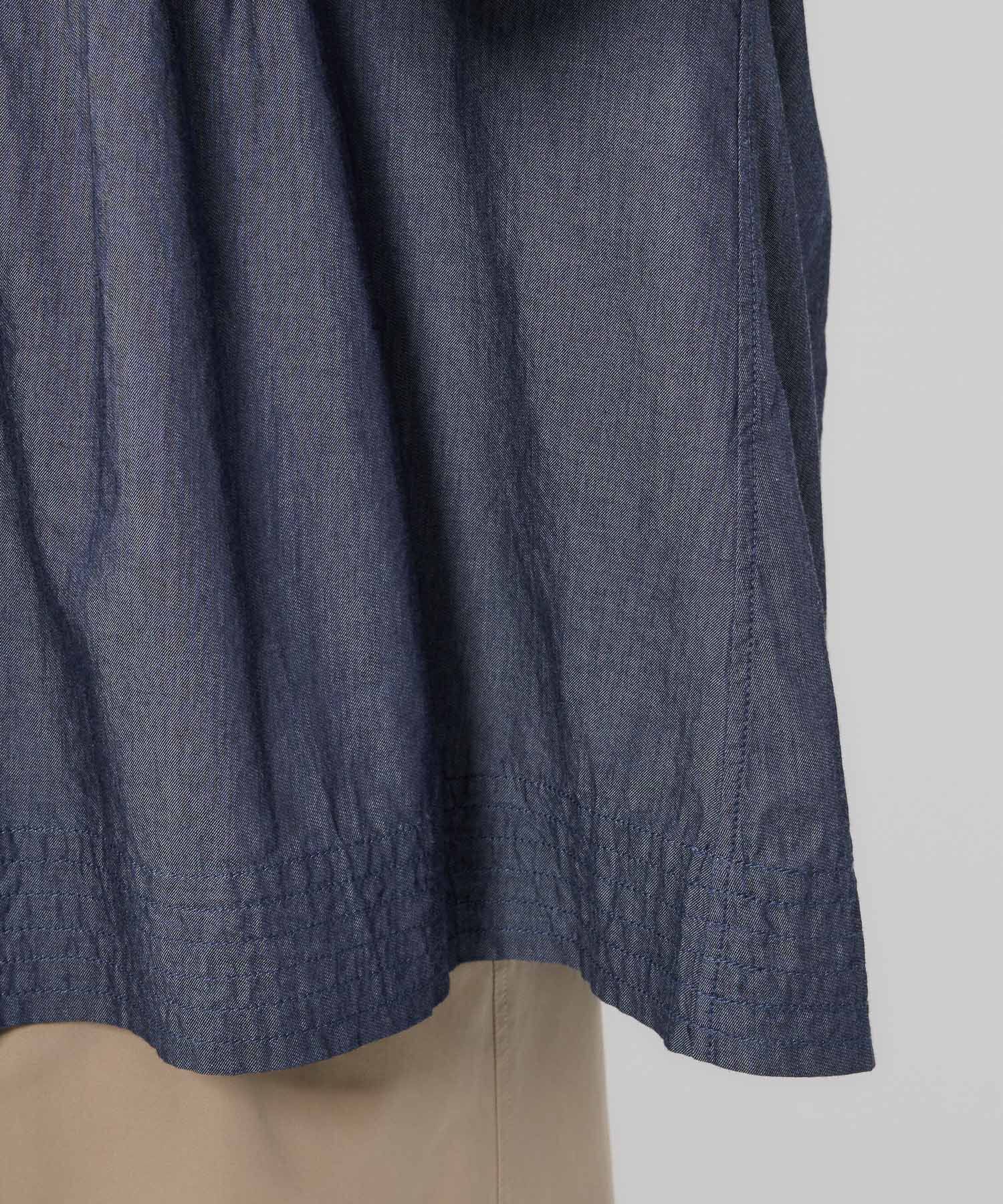 BABYLONE「ピンタックデニムシャツ」|シャツ・ブラウス|