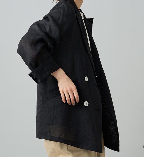  「【WEB限定】ラミーダブルシャツジャケット」|テーラードジャケット|