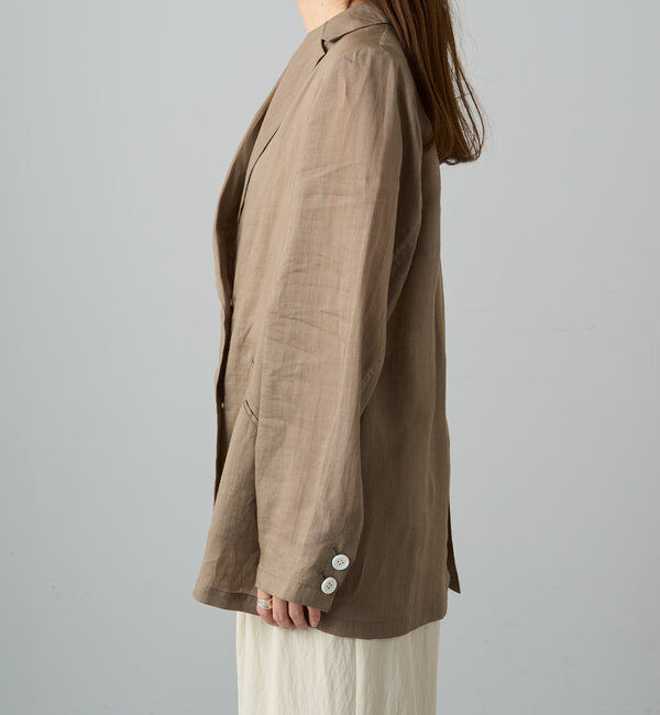  「【WEB限定】ラミーダブルシャツジャケット」|テーラードジャケット|