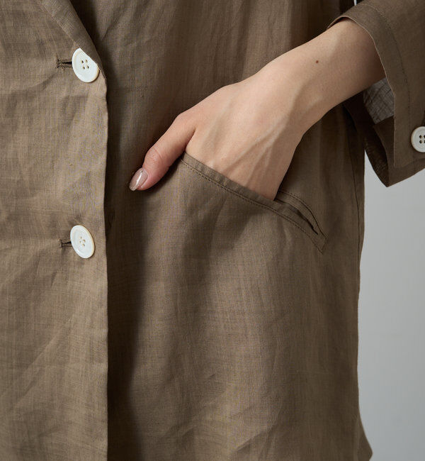  「【WEB限定】ラミーダブルシャツジャケット」|テーラードジャケット|