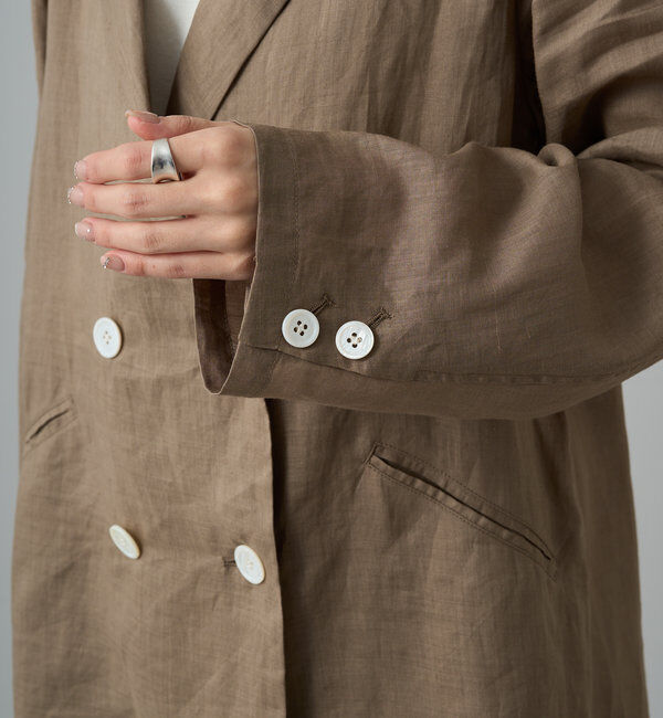  「【WEB限定】ラミーダブルシャツジャケット」|テーラードジャケット|