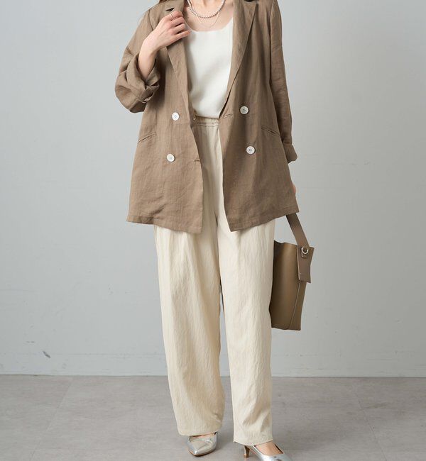  「【WEB限定】ラミーダブルシャツジャケット」|テーラードジャケット|