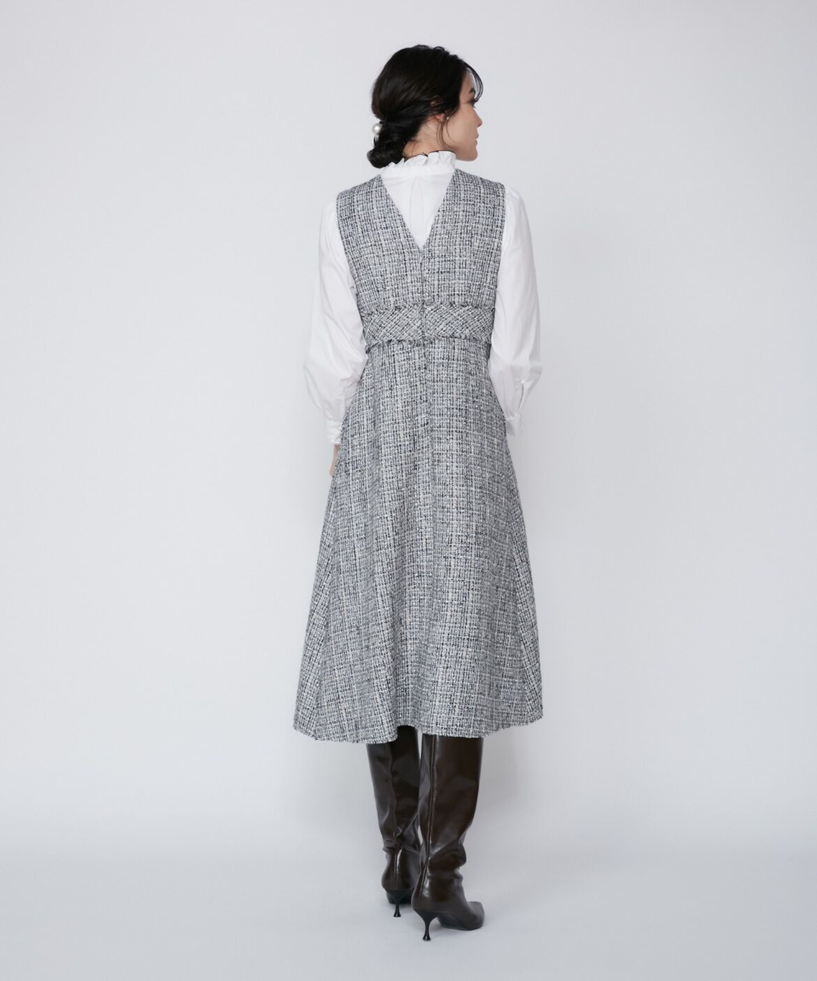 Maglie le cassetto「配色フリルブラウス」|シャツ・ブラウス|