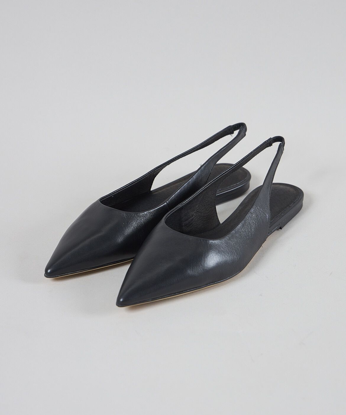 INED「スリングバッグフラットパンプス JAVIER 《TONY BIANCO》」|その他|ブラック