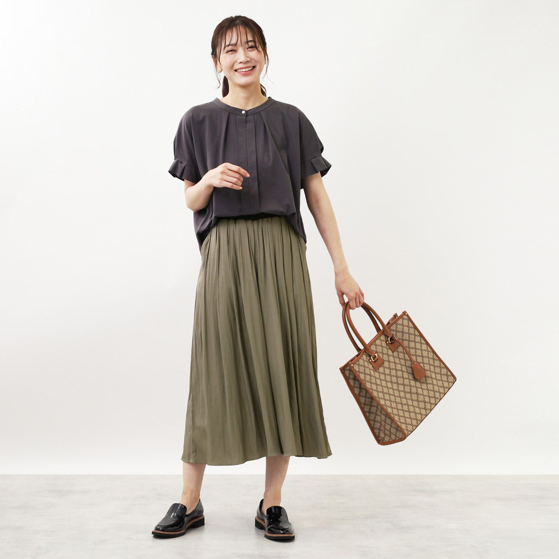 Reflect「【E‐QUALITY／手洗い可／ウエストゴム／定番人気アイテム】リラックススカーチョ」|その他|