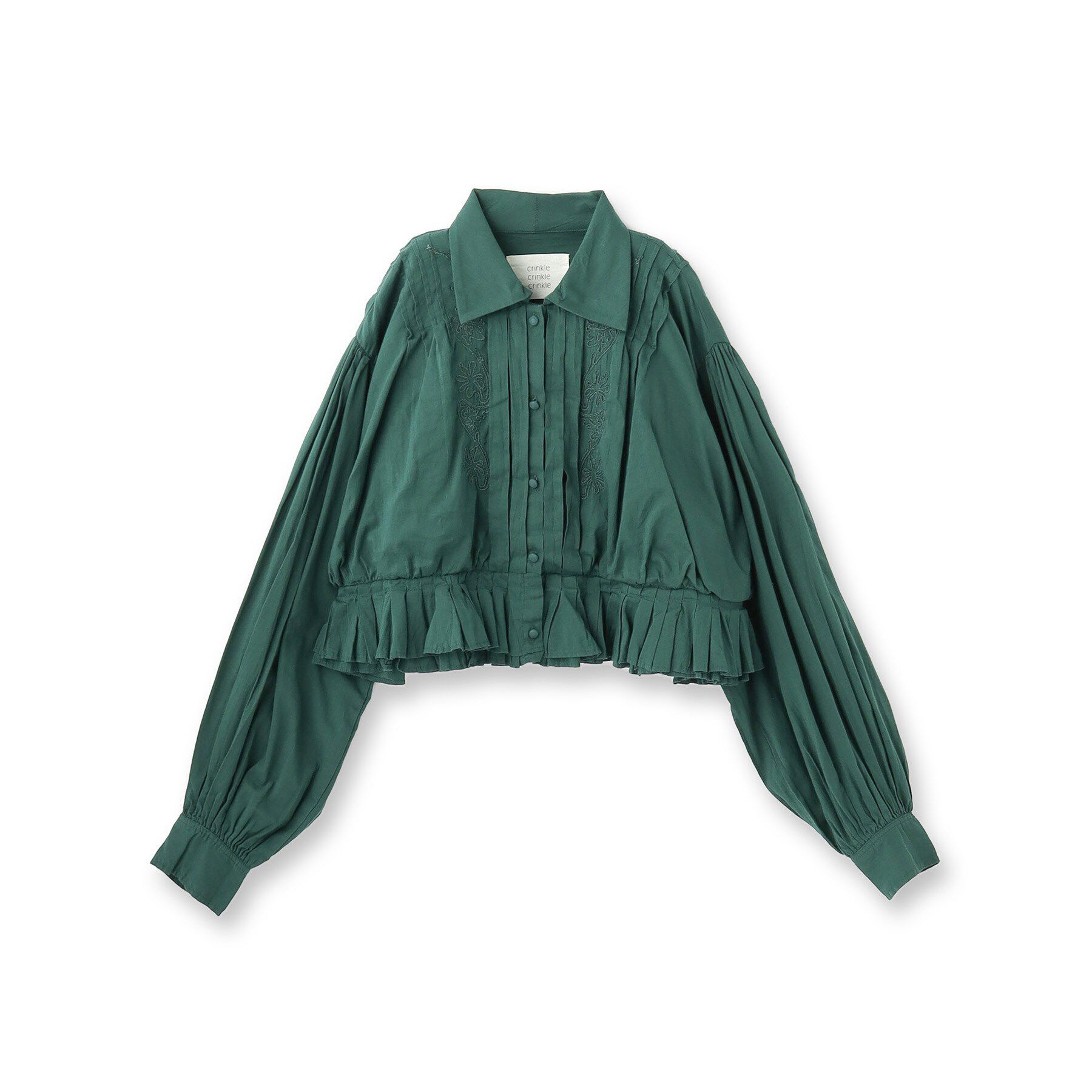 DRESSTERIOR「◆crinkle crinkle crinkle(クリンクルクリンクルクリンクル)cord embr」|シャツ・ブラウス|