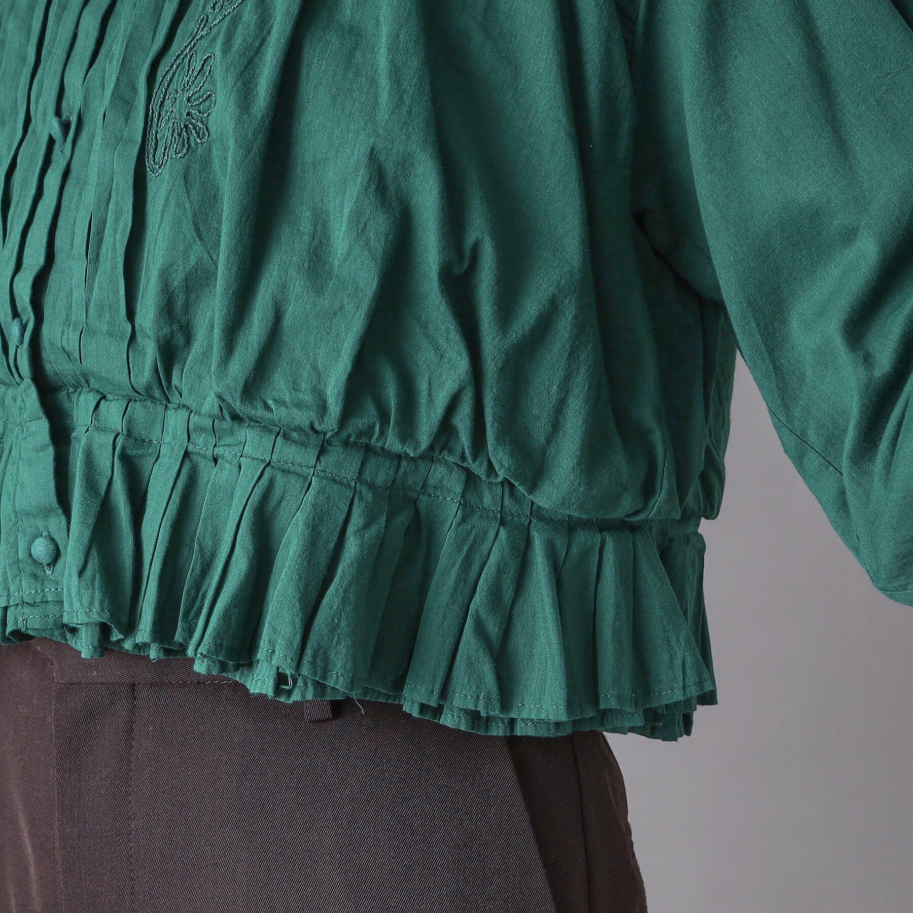 DRESSTERIOR「◆crinkle crinkle crinkle(クリンクルクリンクルクリンクル)cord embr」|シャツ・ブラウス|