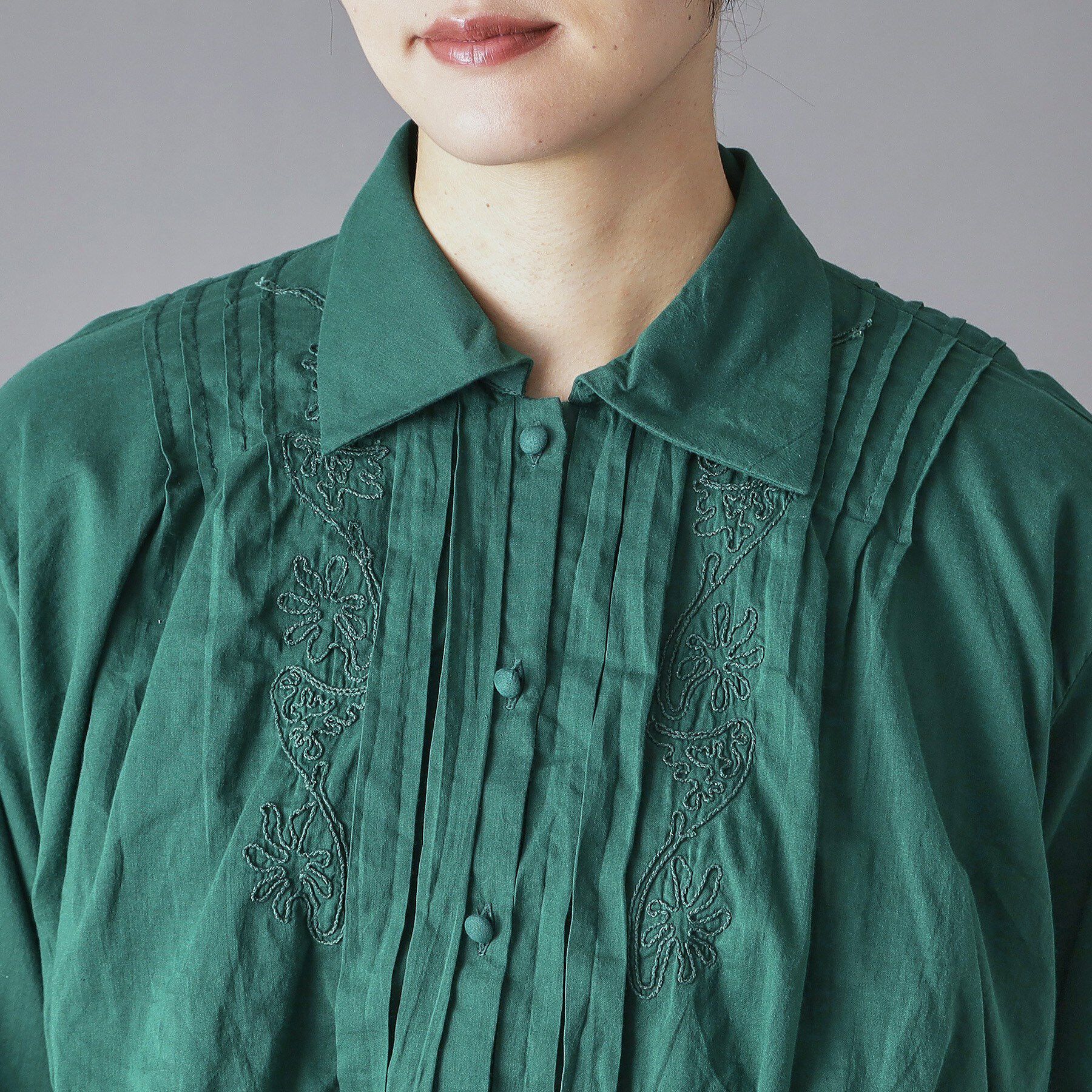 DRESSTERIOR「◆crinkle crinkle crinkle(クリンクルクリンクルクリンクル)cord embr」|シャツ・ブラウス|