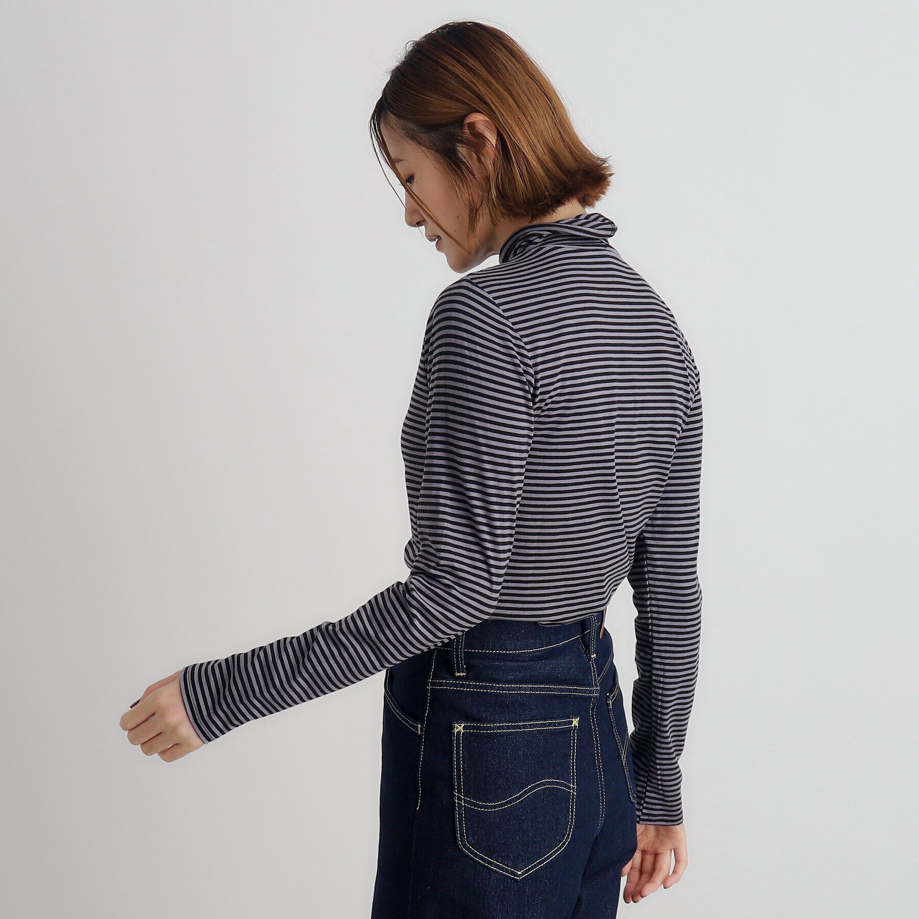 grove「【吸湿発熱MW】メロータートルネックプルオーバー」|Tシャツ・カットソー|