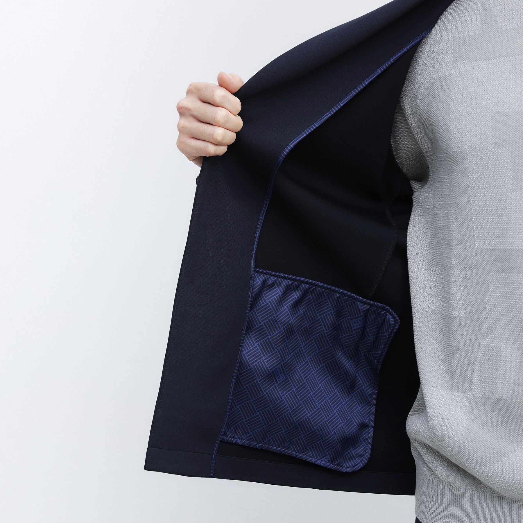 TAKEO KIKUCHI「【JUST ONE LAYER】ダウンファブリック テーラード ジャケット」|テーラードジャケット|