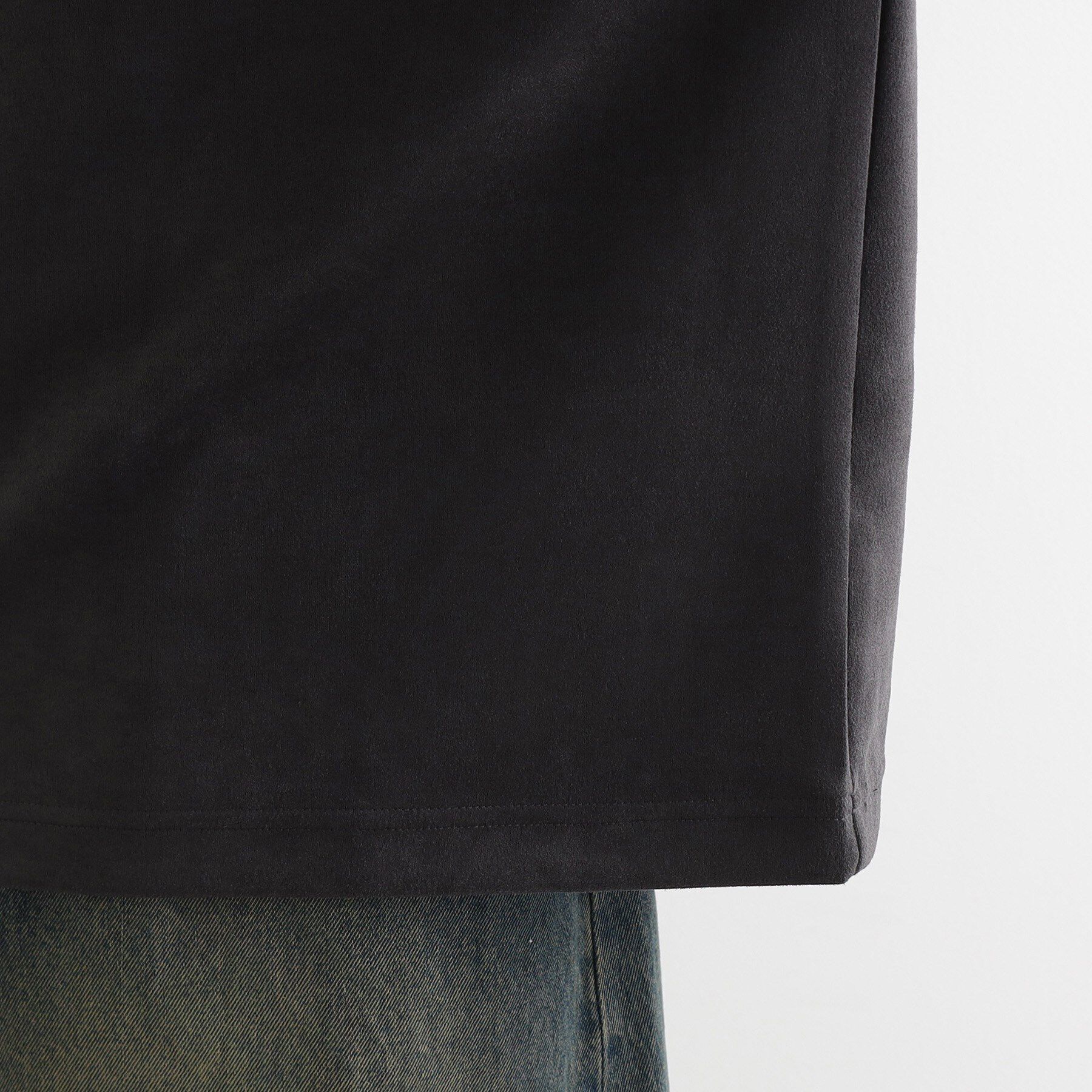 tk.TAKEO KIKUCHI「ポンチスエードハーフジップカットソー」|Tシャツ・カットソー|