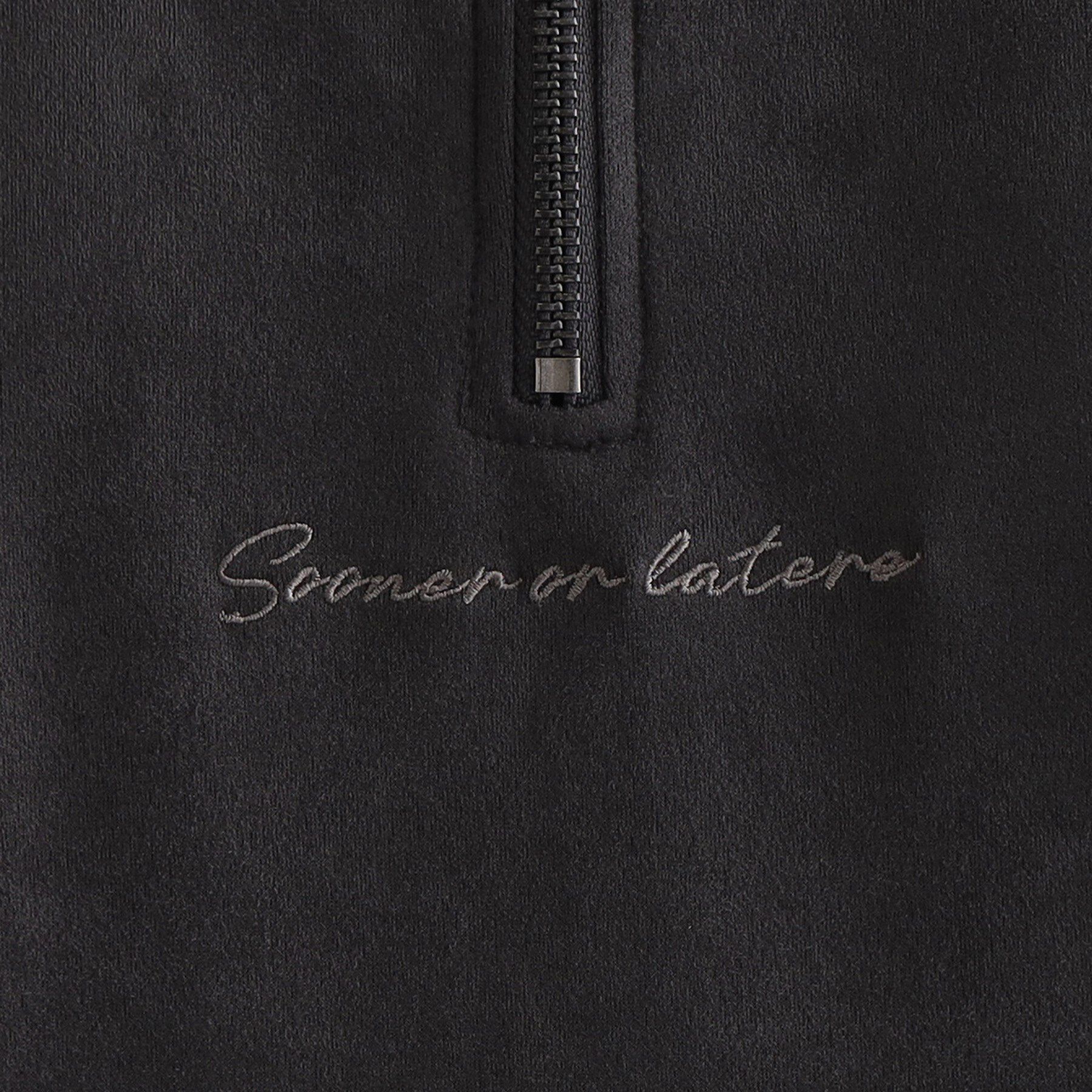 tk.TAKEO KIKUCHI「ポンチスエードハーフジップカットソー」|Tシャツ・カットソー|