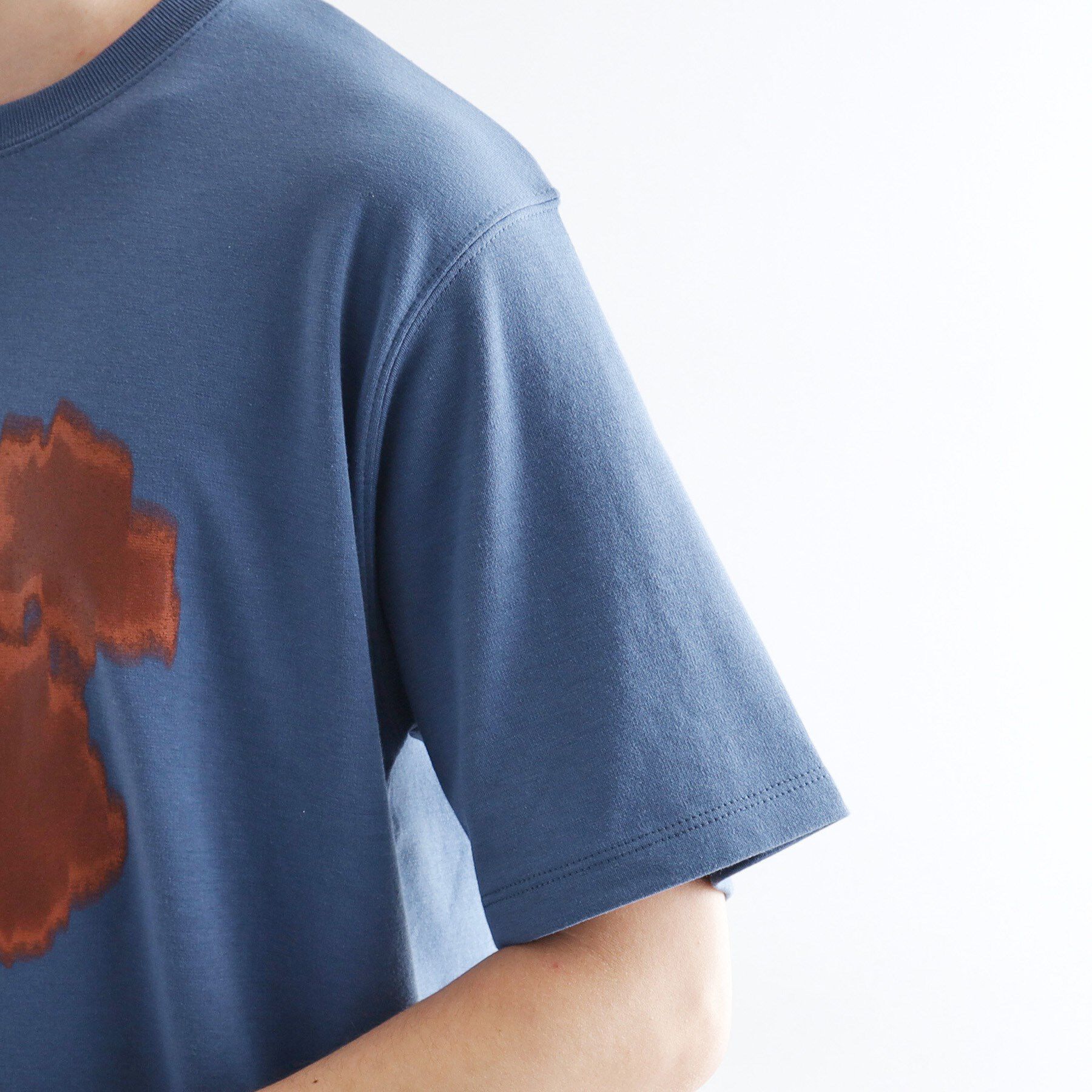 tk.TAKEO KIKUCHI「ボカシフラワーTシャツ」|Tシャツ・カットソー|