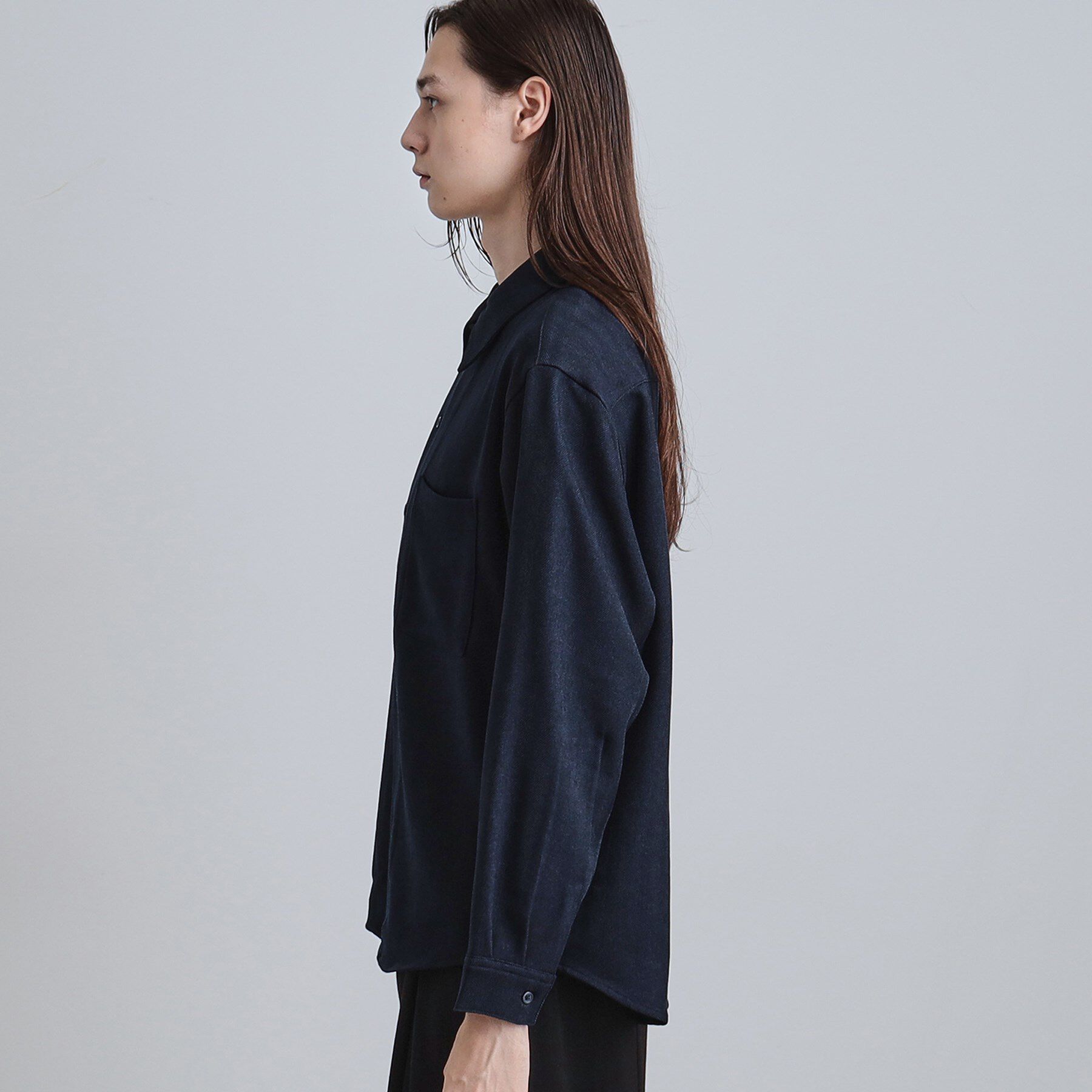 tk.TAKEO KIKUCHI「ウール調へリンボンシャツ」|シャツ・ブラウス|