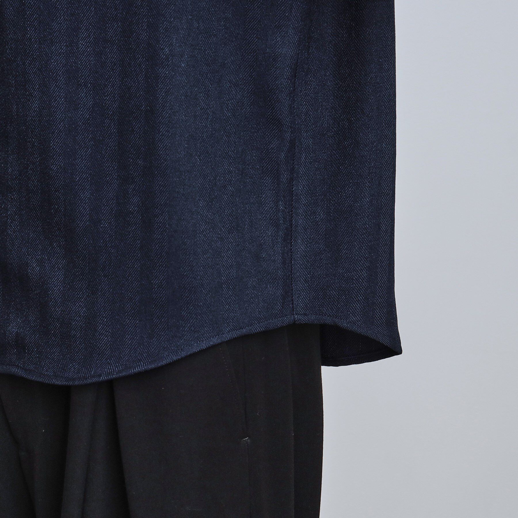 tk.TAKEO KIKUCHI「ウール調へリンボンシャツ」|シャツ・ブラウス|