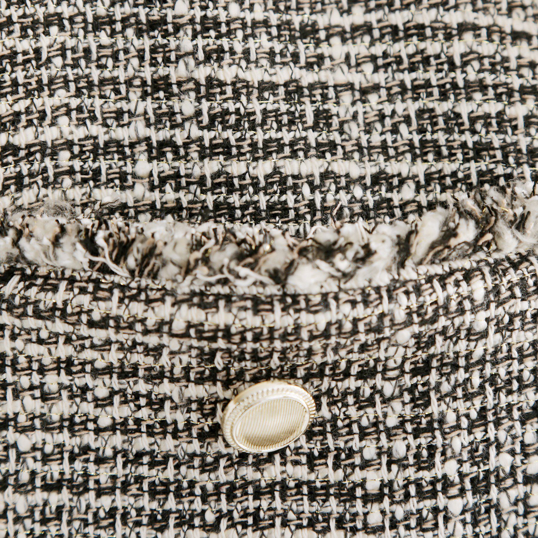 THE SHOP TK「【通勤・セレモニー】ツイードノーカラージャケット」|ノーカラージャケット|