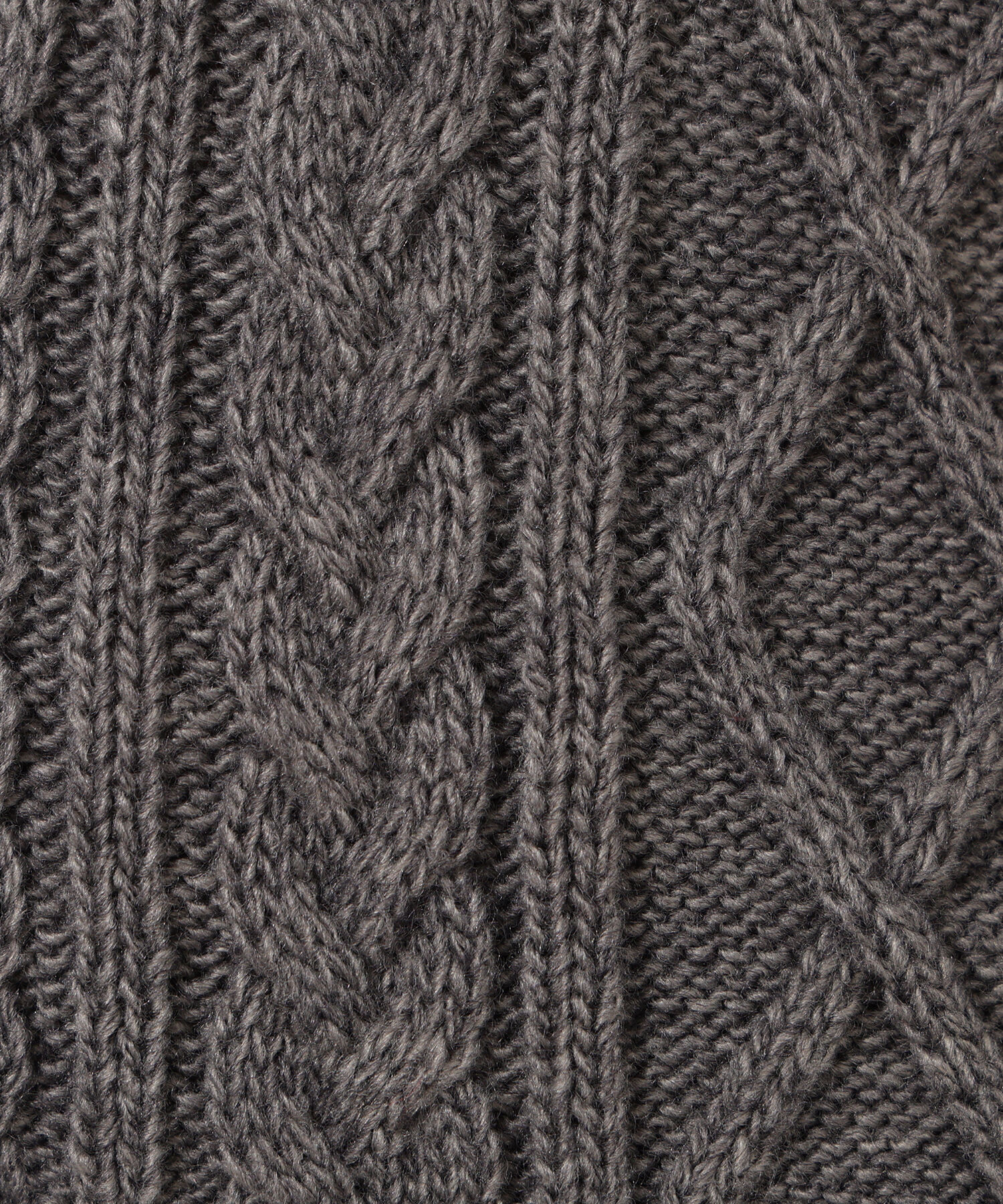  「ハーフジップケーブルニット」|ニット・セーター|