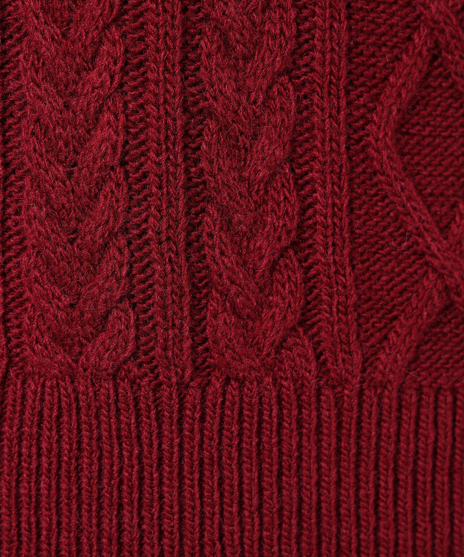  「ハーフジップケーブルニット」|ニット・セーター|