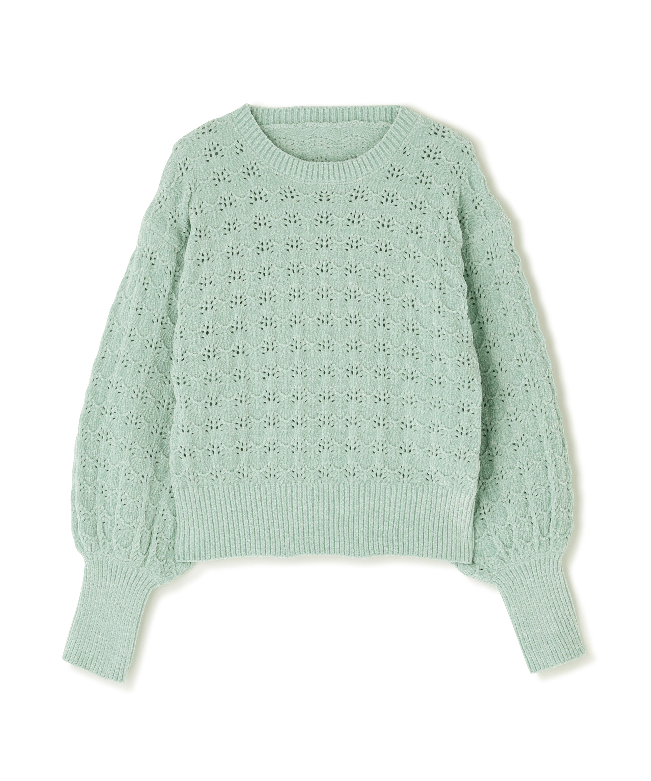  「モールアイレットニット」|ニット・セーター|