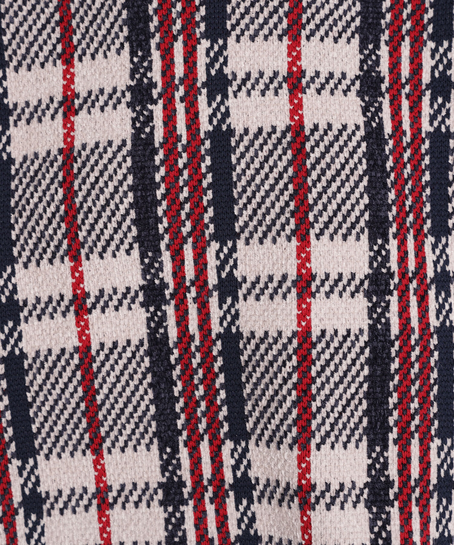  「モールチェックニット」|ニット・セーター|