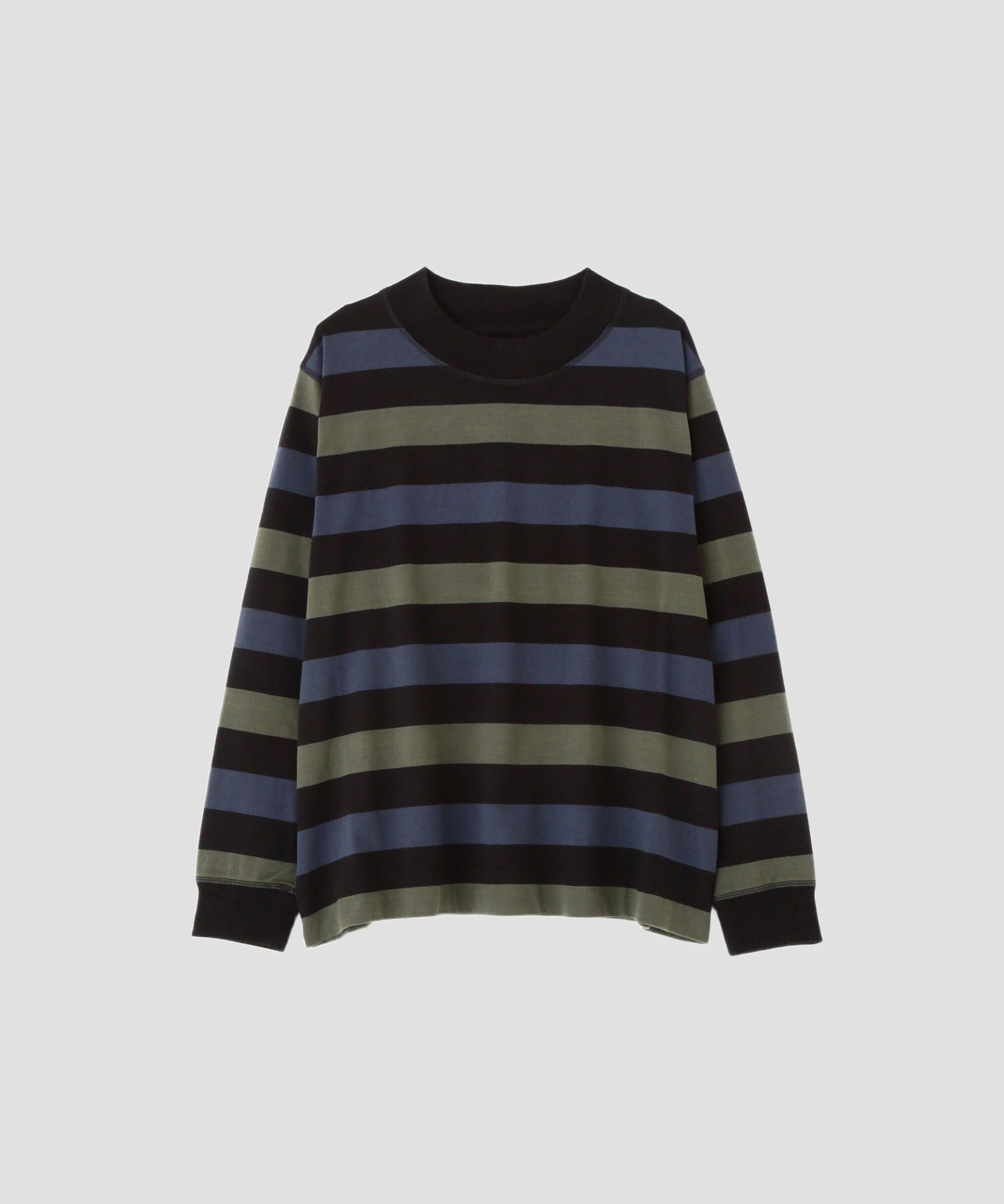 MHL.「THREE COLOUR BLOCK STRIPE TOP」|Tシャツ・カットソー|