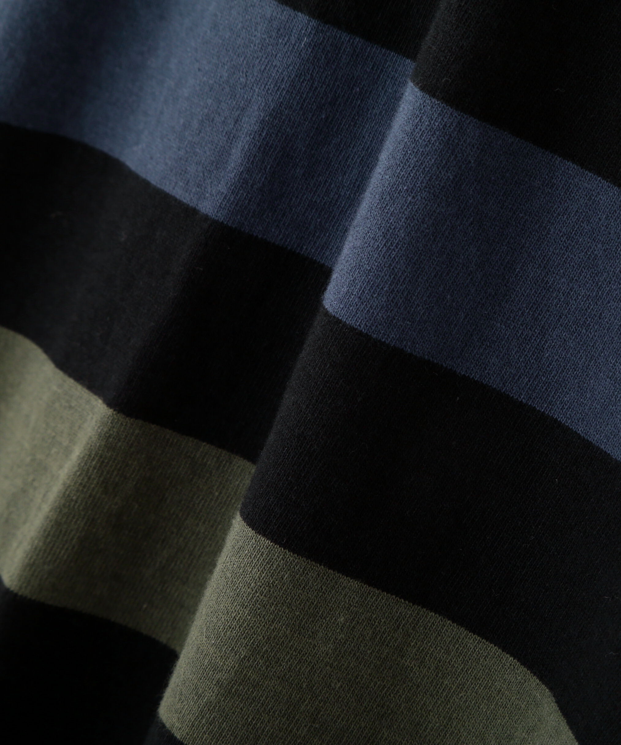 MHL.「THREE COLOUR BLOCK STRIPE TOP」|Tシャツ・カットソー|