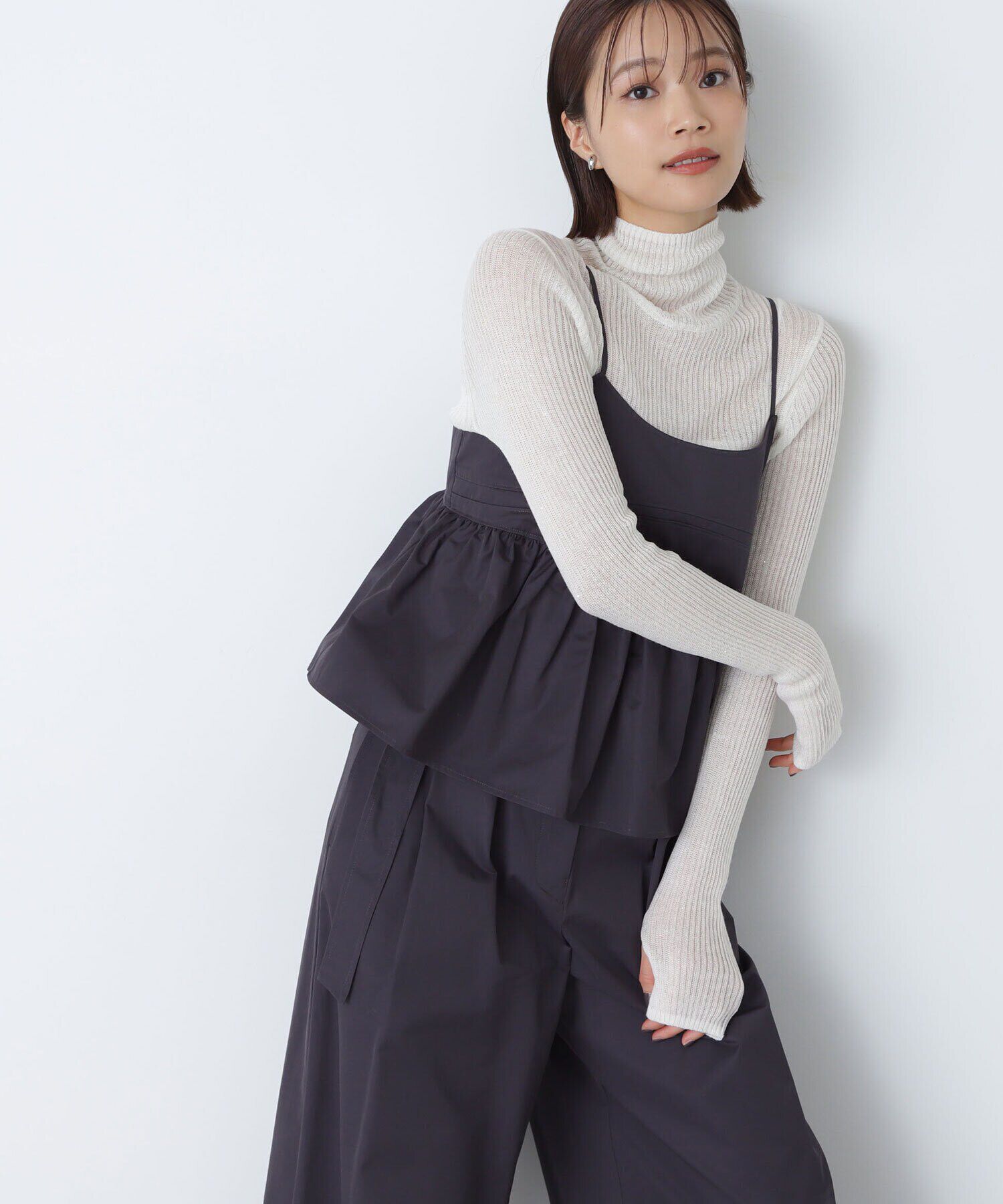  「クロップドキャミ」|シャツ・ブラウス|