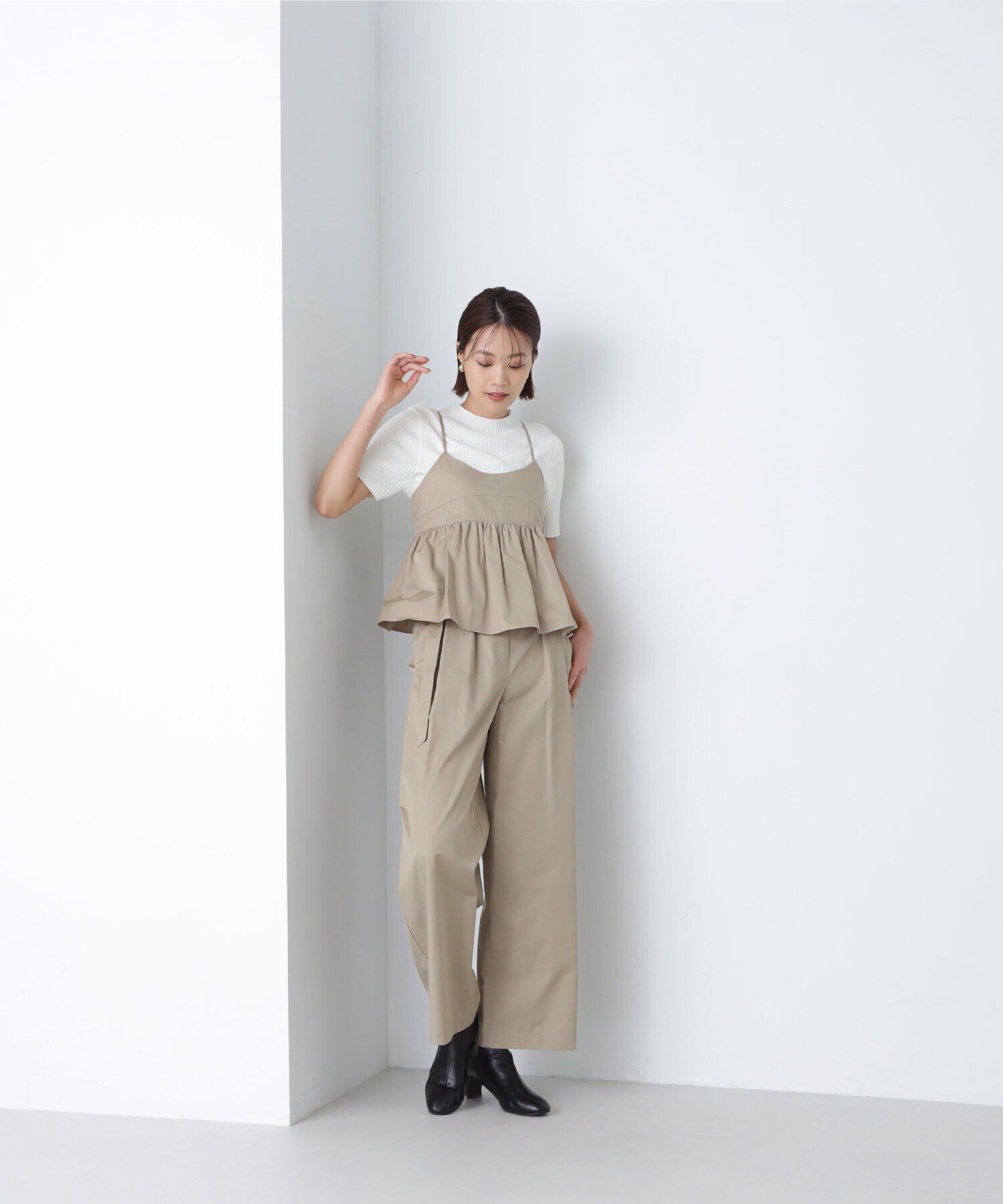  「クロップドキャミ」|シャツ・ブラウス|