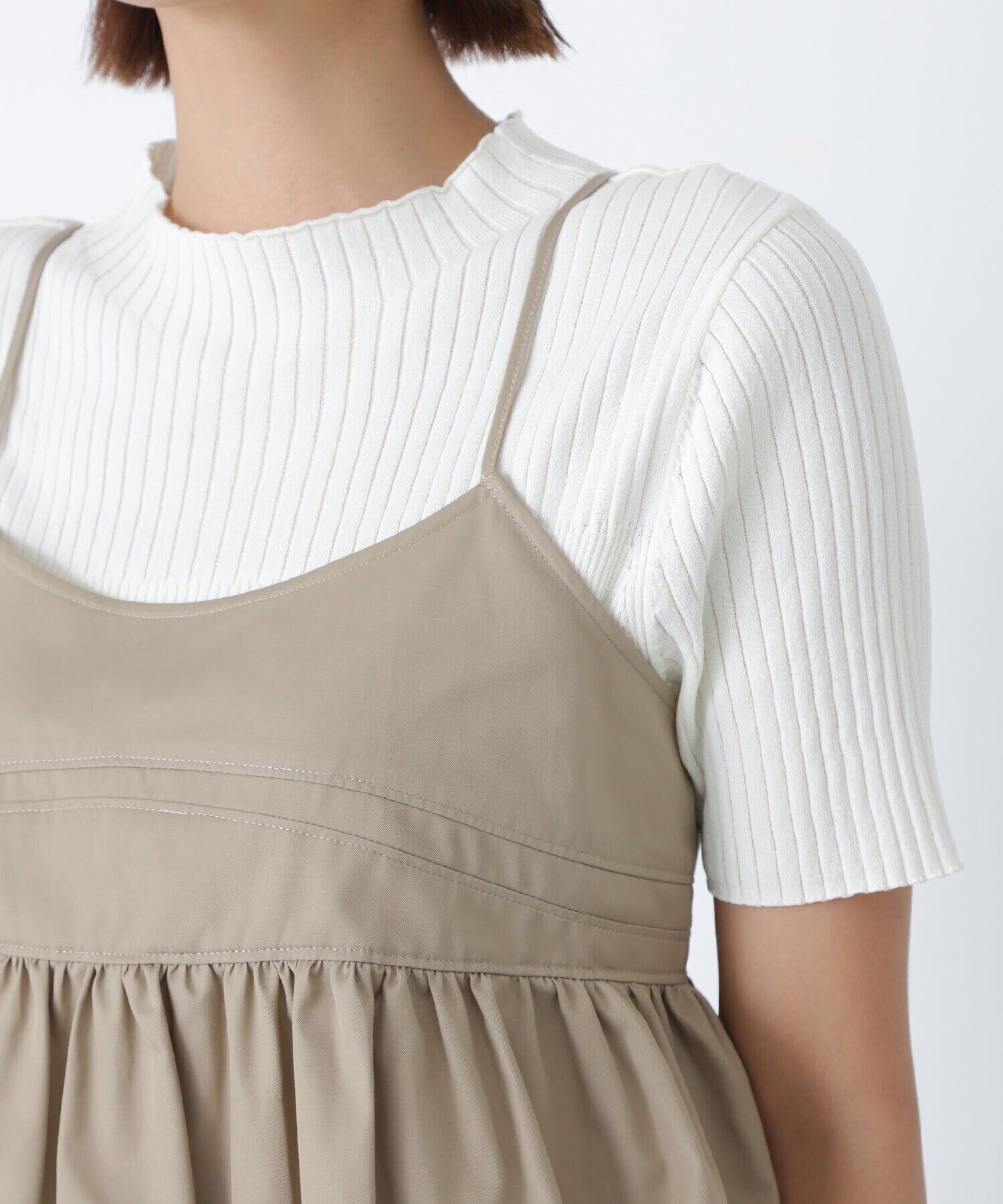  「クロップドキャミ」|シャツ・ブラウス|