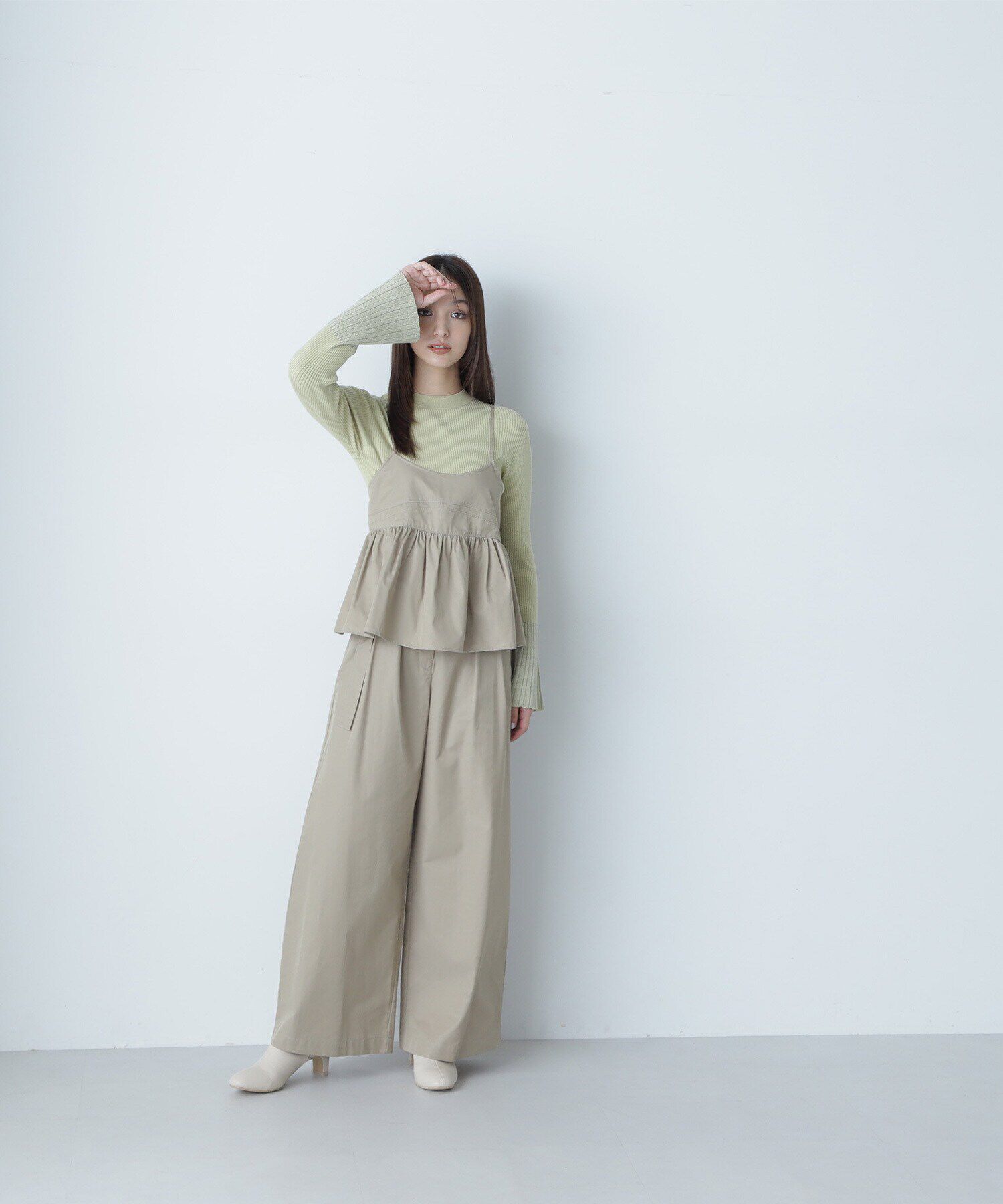  「クロップドキャミ」|シャツ・ブラウス|