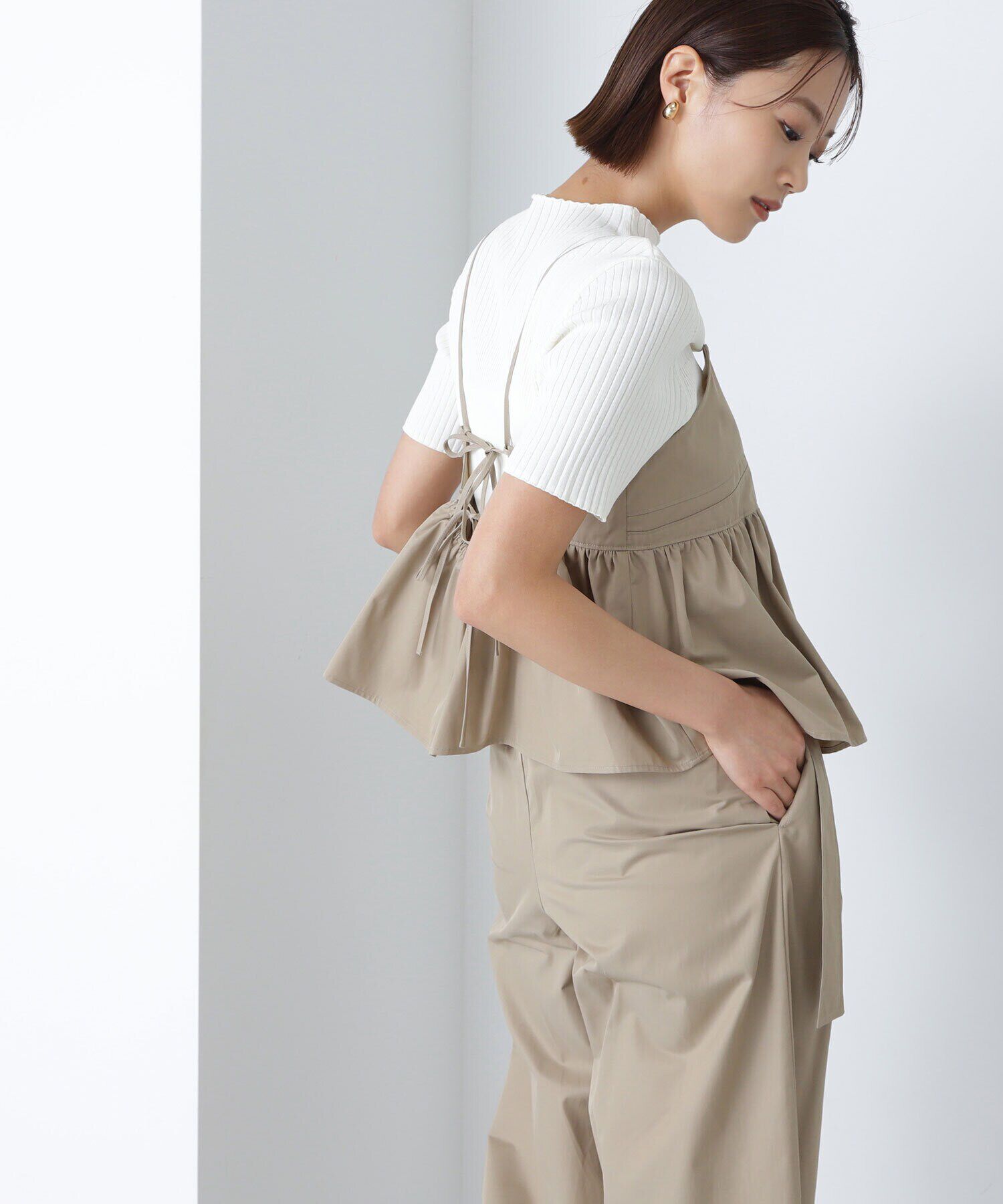  「クロップドキャミ」|シャツ・ブラウス|