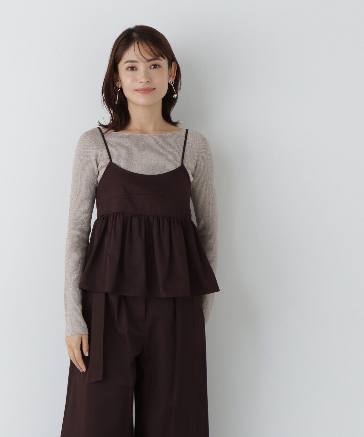  「クロップドキャミ」|シャツ・ブラウス|