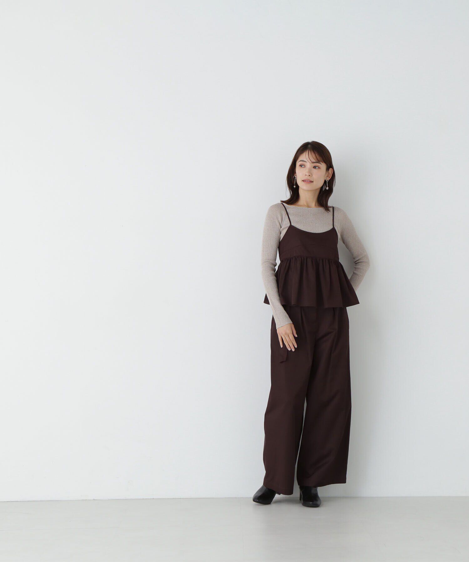  「クロップドキャミ」|シャツ・ブラウス|