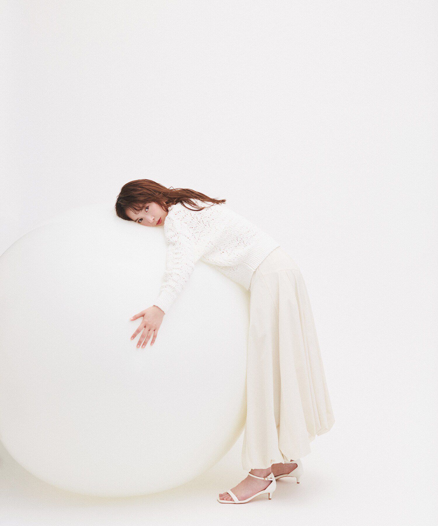  「ボートネッククロシェニット」|ニット・セーター|