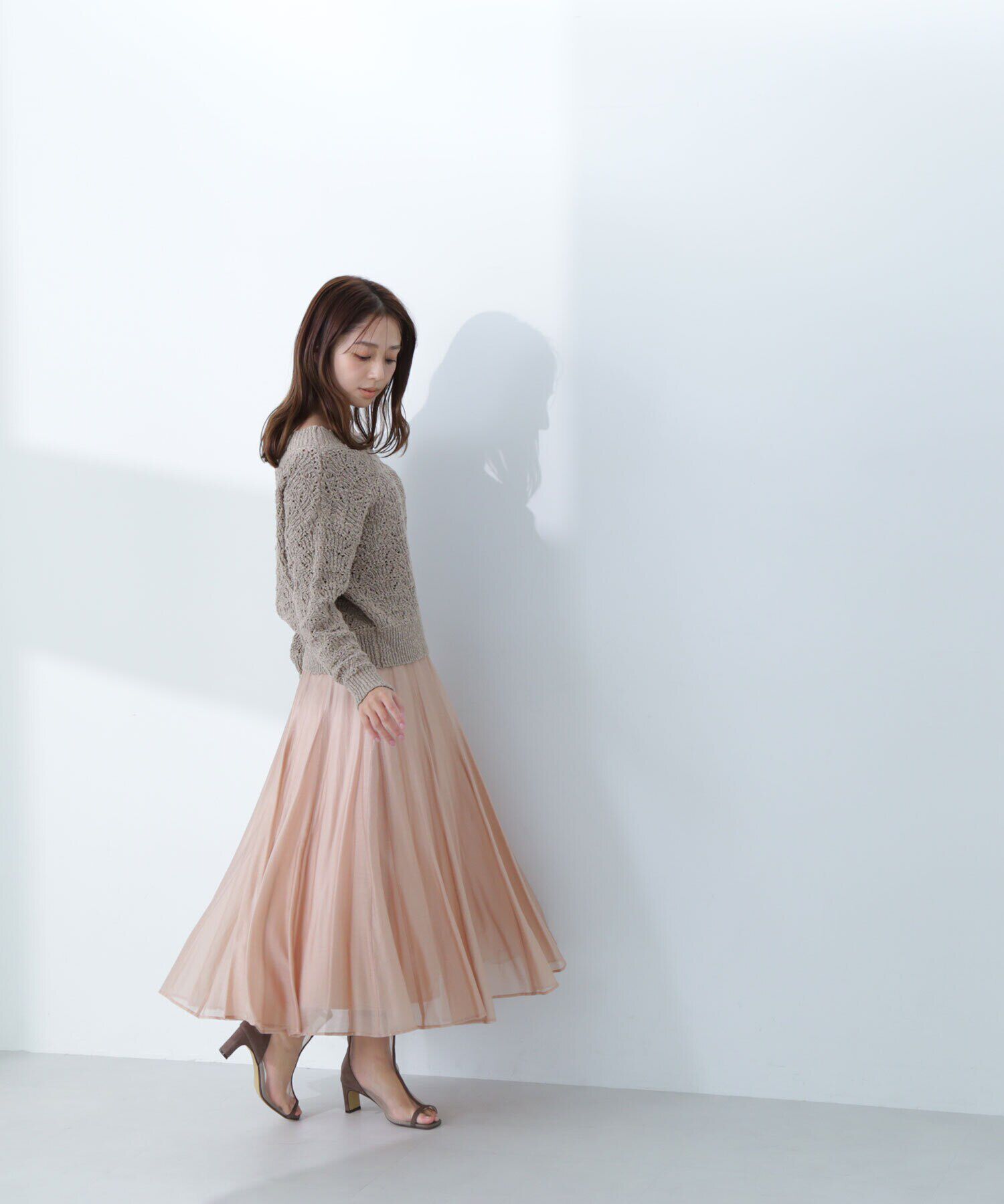  「ボートネッククロシェニット」|ニット・セーター|