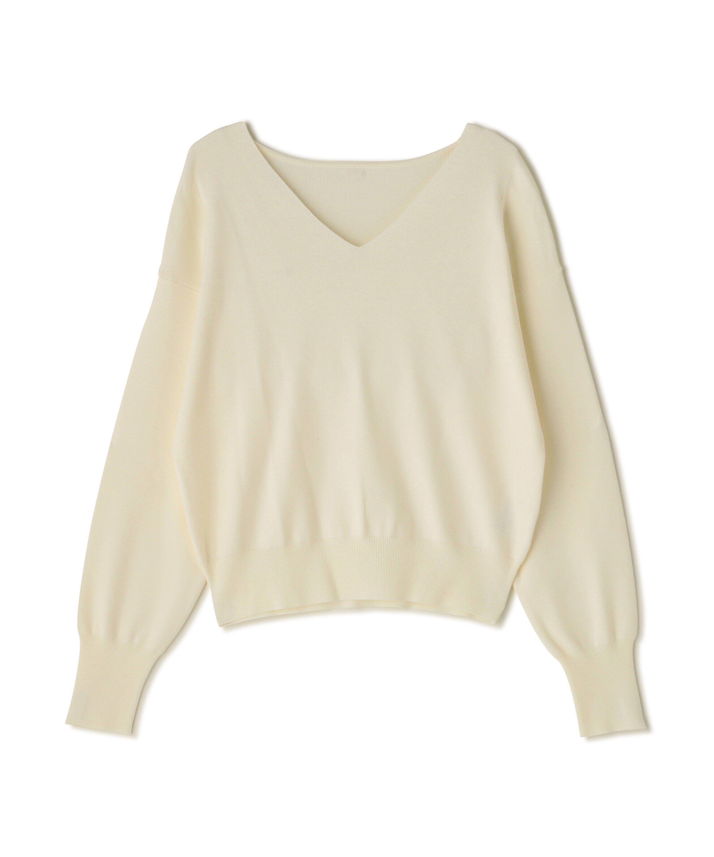  「総針ベーシックシリーズ Vネックニット」|ニット・セーター|
