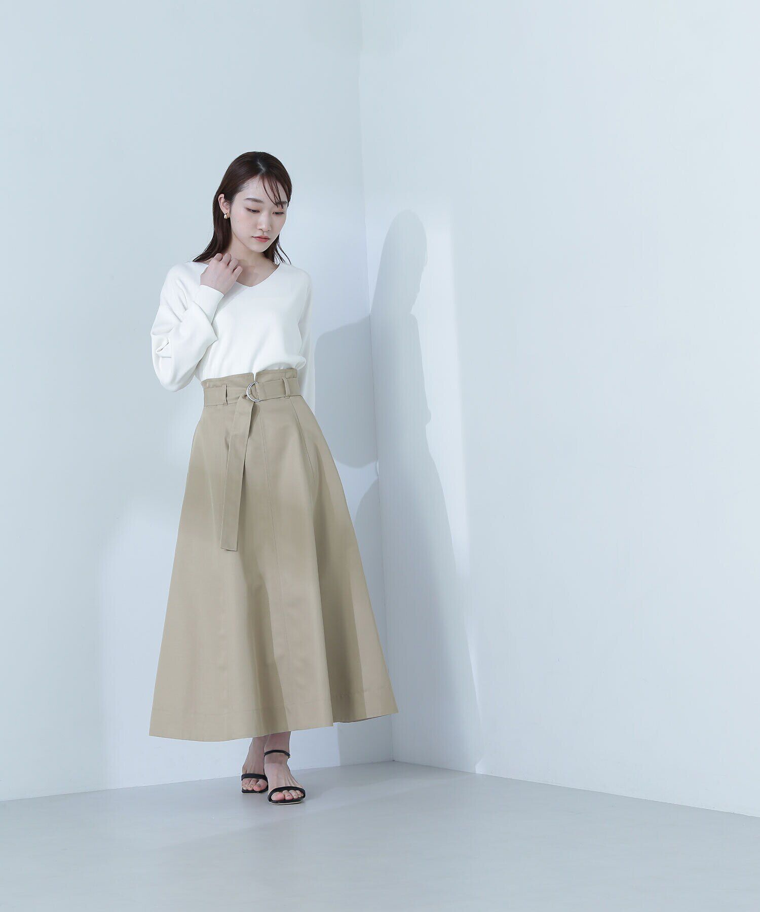  「総針ベーシックシリーズ Vネックニット」|ニット・セーター|