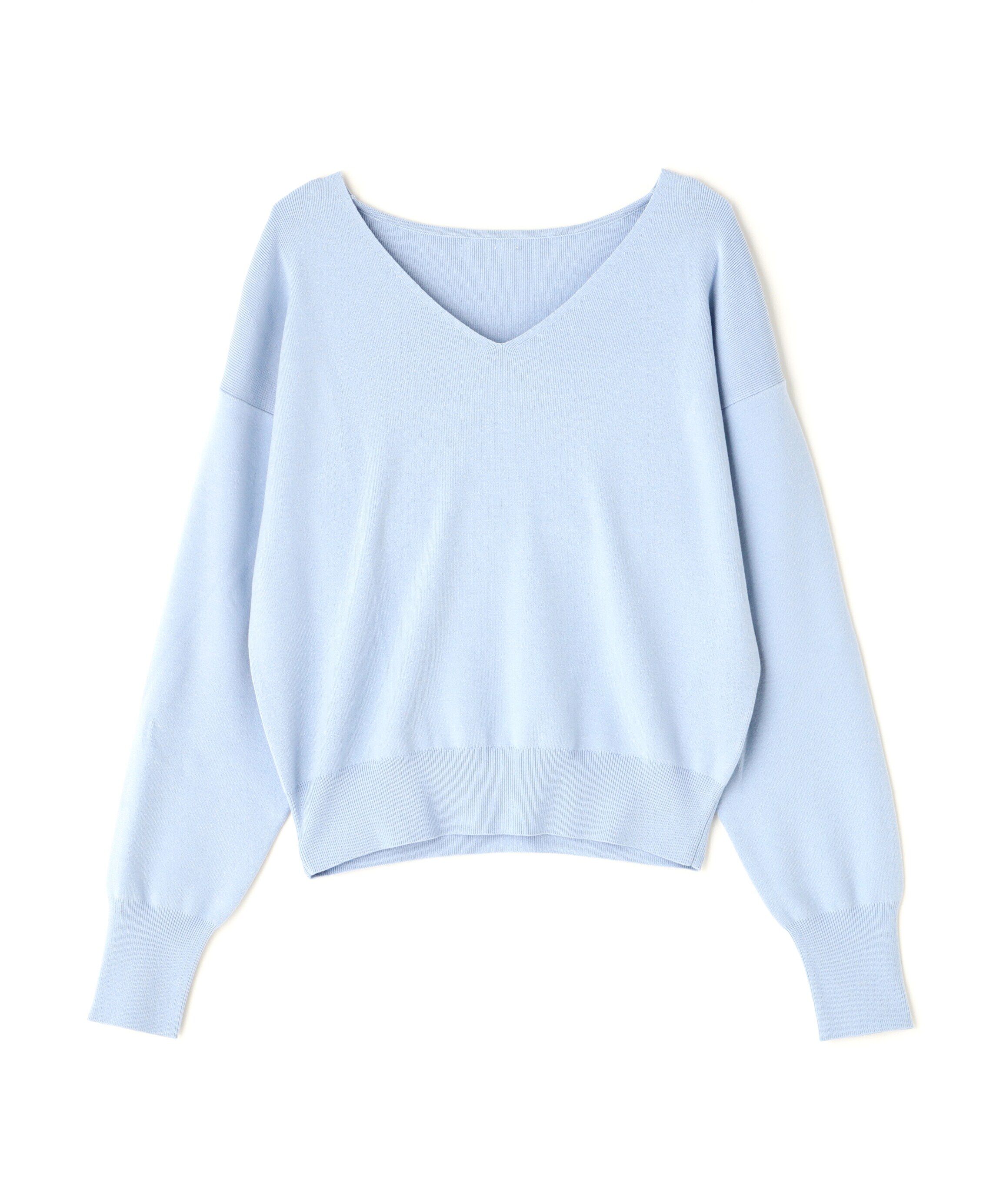  「総針ベーシックシリーズ Vネックニット」|ニット・セーター|