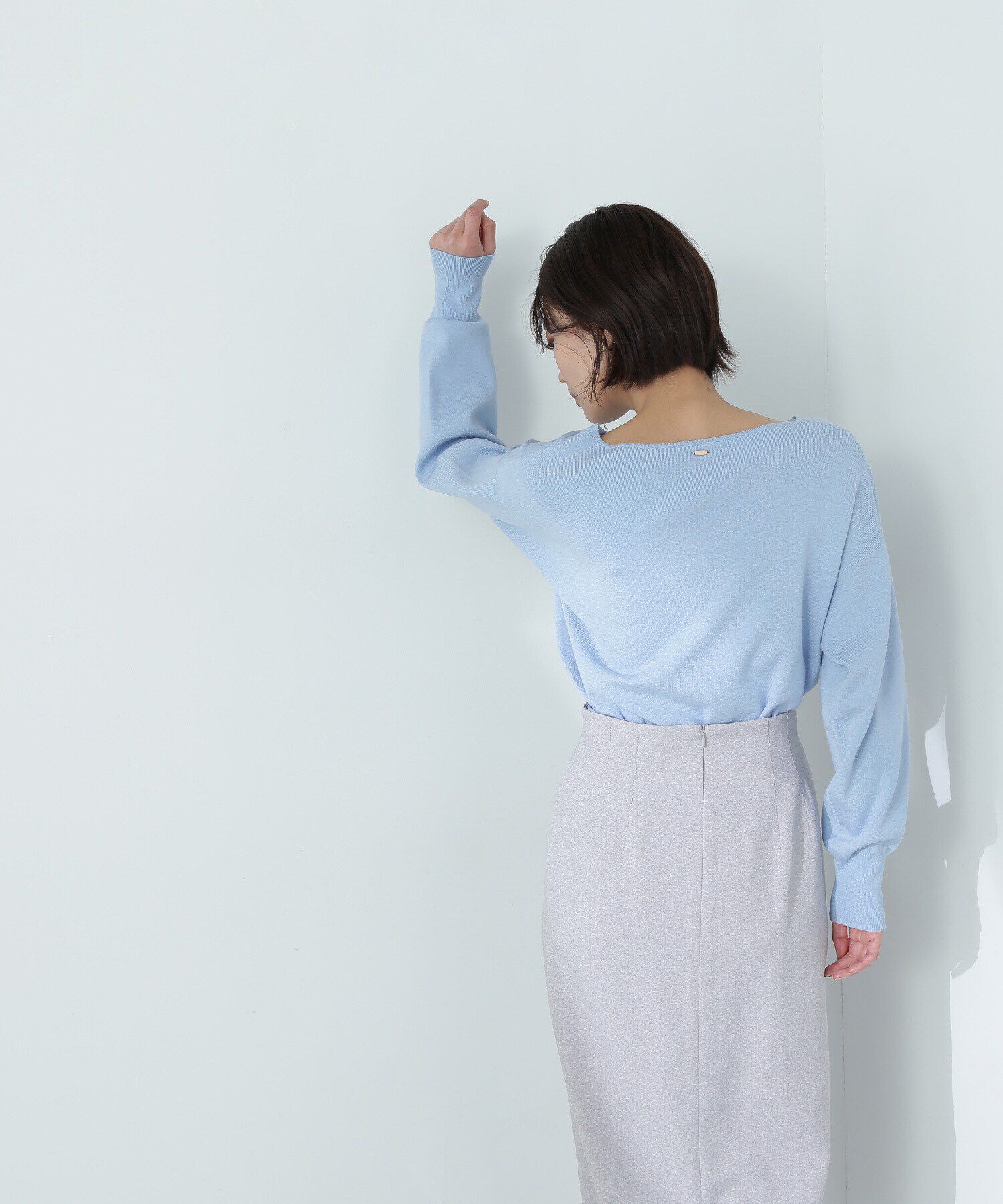  「総針ベーシックシリーズ Vネックニット」|ニット・セーター|