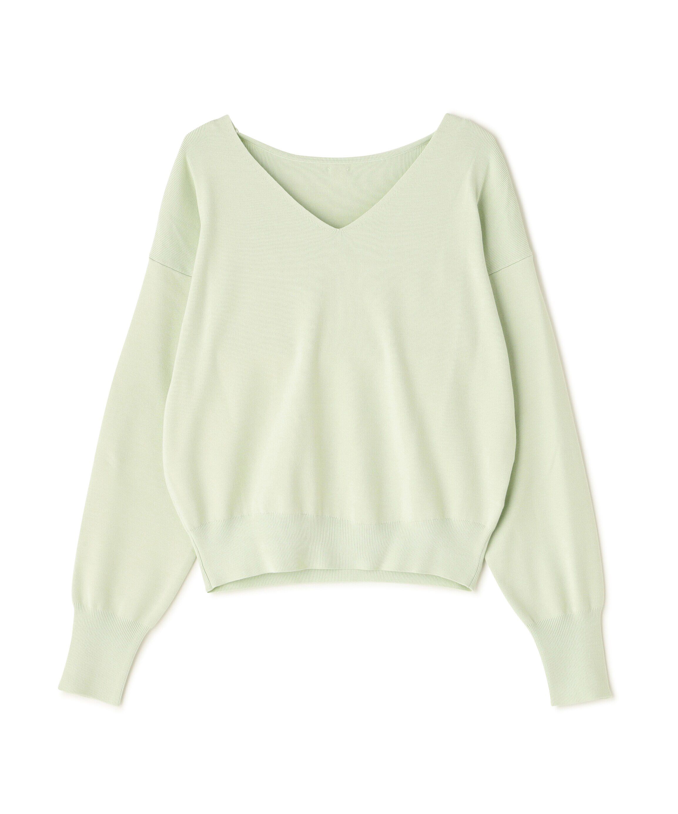  「総針ベーシックシリーズ Vネックニット」|ニット・セーター|