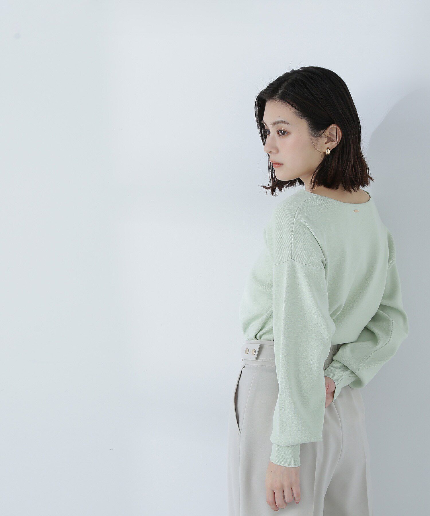  「総針ベーシックシリーズ Vネックニット」|ニット・セーター|